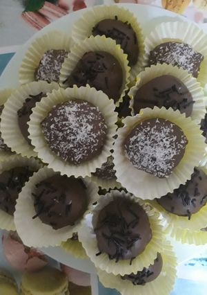 صورة لوصفة كريات بالشوكولاته