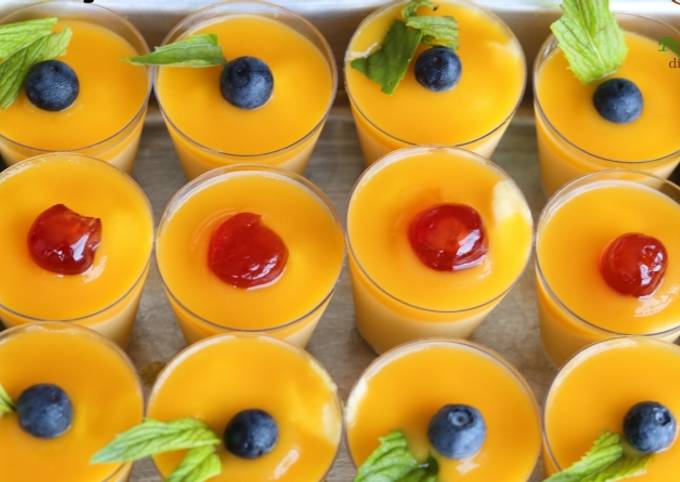 Simple Way to Prepare Homemade Eggless Mango Mousse