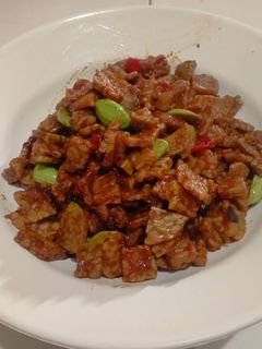 Foto resep Tempe asam manis