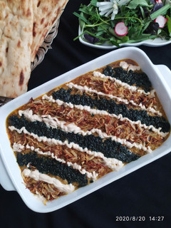 عکسی از دستور کشک بادمجان 🍆