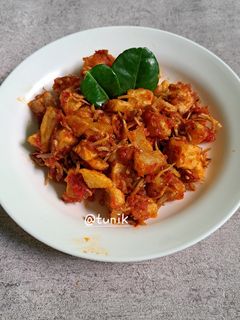 Foto resep Sambal goreng kentang teri