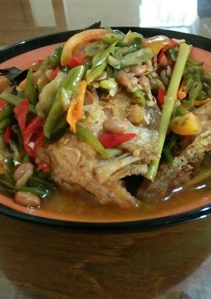 Foto resep Tauco ikan bawal laut