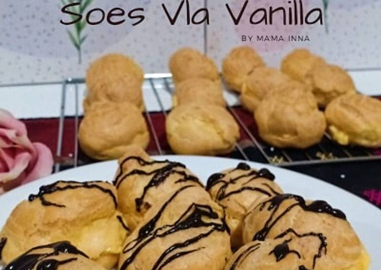 Bagaimana Membuat Soes Vla Vanilla Anti Gagal
