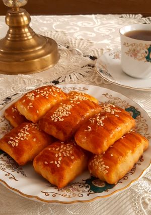 عکسی از دستور نان چایی نرم قزوین