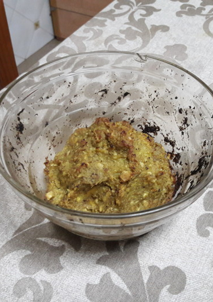 Una foto de Puré horneado de verdura vegano