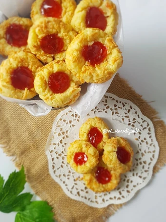 Recipe 238. Strawberry Thumbprint Cookies, Recipe TintinRayner the Delicious Perfect