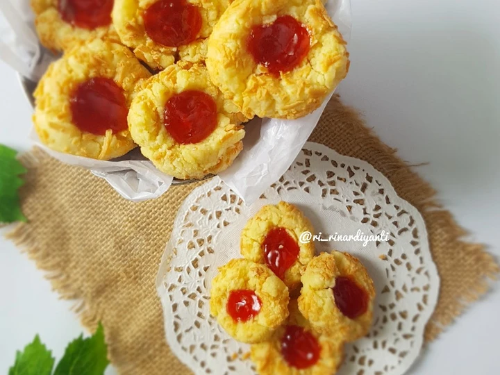 Easy Steps to Prepare Recipes 238. Strawberry Thumbprint Cookies, Recipe TintinRayner the Perfect Tasty.