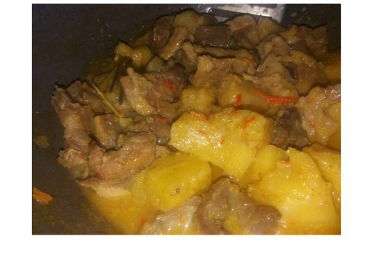 Pacri Nanas + Daging Kepala Sapi