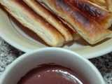 churros con chocolate
