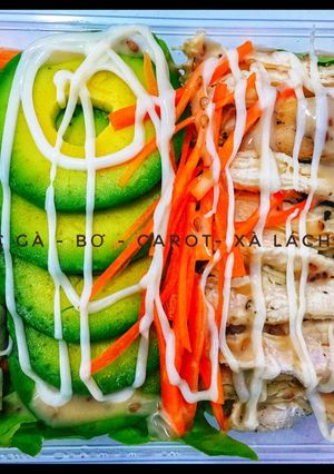 Hình của món Salad ức gà(gymmer).