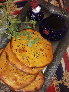 عکسی از دستور نان محلی کوردا کولیره یا گِردَه