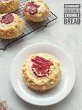 Strawberry Cream Cheese Crumble Bread