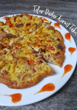 Foto resep Telur Dadar Kornet Tahu