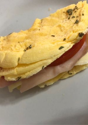 Una foto de Sándwich de pan keto