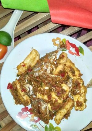 Foto resep Sambal rawit ikan serai tahu