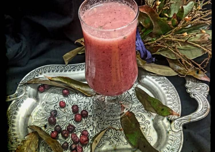 Simple Way to Prepare Quick Falsa sharbat