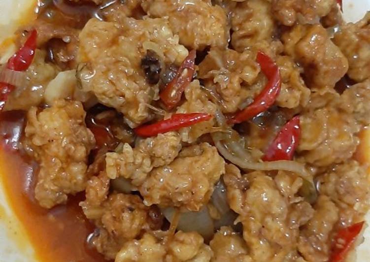 Resep Terbaik Ayam pop asam manis Ala Restoran