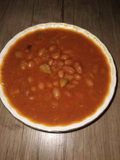 عکسی از دستور خوراک لوبیا چیتی با قارچ(Feed pinto beans with mushrooms)