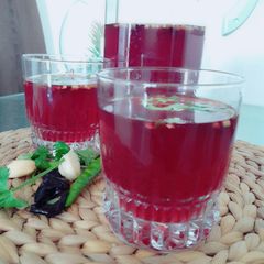 A picture of Goan sol kadhi.