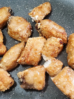 煎炸旗魚塊 的食譜成品照片
