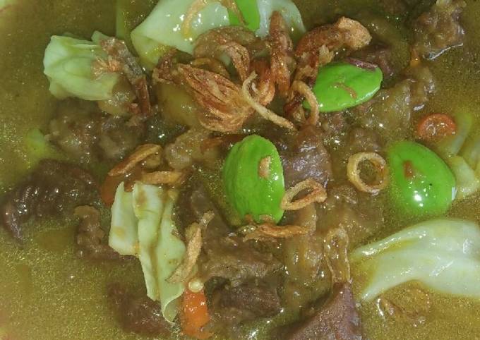 Tongseng daging kambing