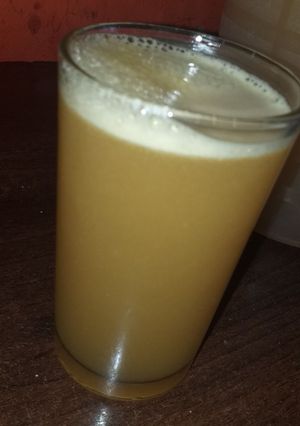 Una foto de Jugo de maracuyá. Delicioso y refrescante