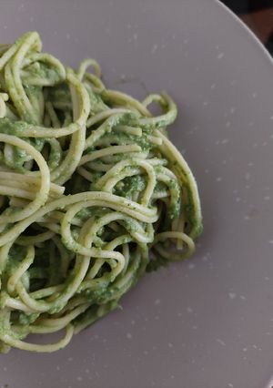 Una foto de Salsa verde para Fideos😋