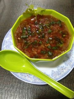 चायनीज मंचाव सूप (Chinese manchow Soup recipe in marathi) रेसिपी चे मुख्य फोटो