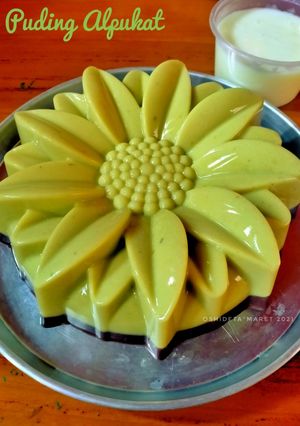 Foto resep Puding Alpukat