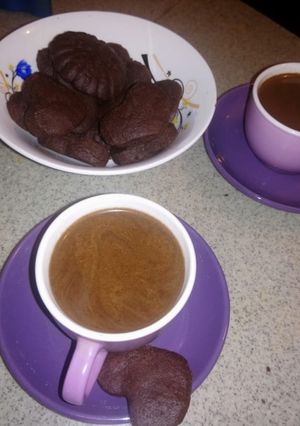 صورة لوصفة كوكيز بالميكروويف