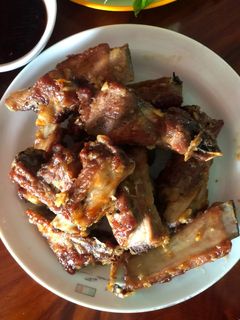 Hình của món Sườn ram.