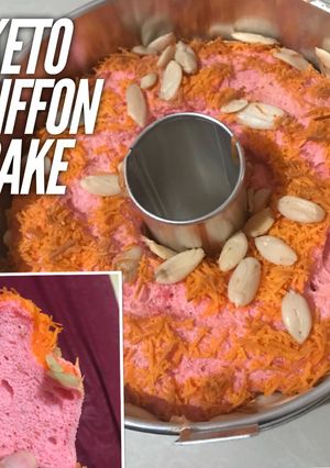 Foto resep Keto Chiffon Cake / Bolu Sifon Putih Telur #Allaire Cake Flour