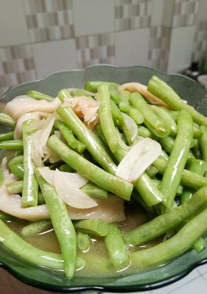 Foto resep 21. Baby buncis oseng jamur tiram