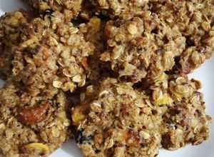 Una foto de Cookies de granola