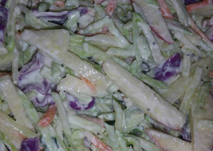 Step-by-Step Guide to Make Super Quick Homemade Broccoli Slaw with Lemon Dressing