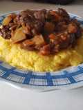 🇮🇹 Spezzatino di vitello con patate e polenta gialla 🇮🇹