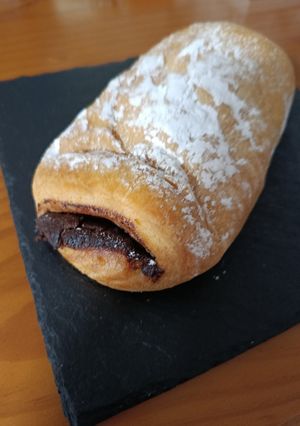 Una foto de Napolitanas de crema de chocolate