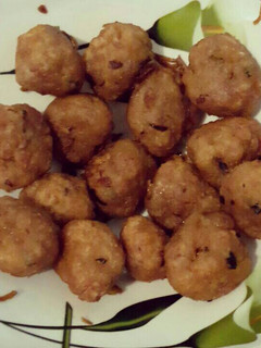 Foto resep Bakwan / bakso goreng babi