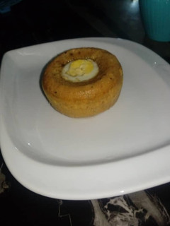 A picture of Moimoi with egg.