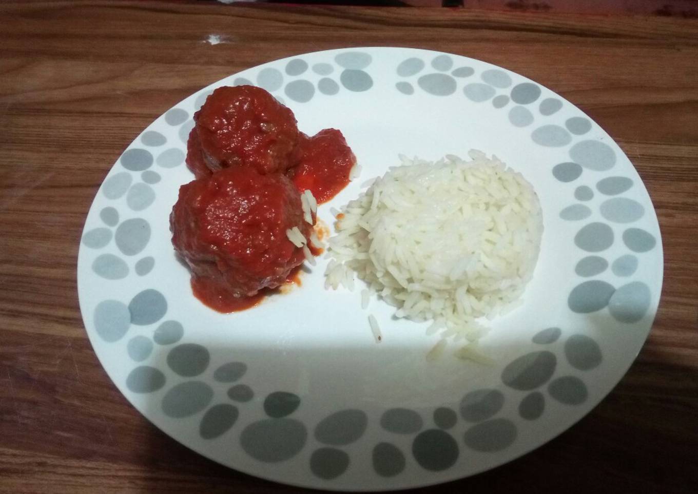 Albóndigas picositas