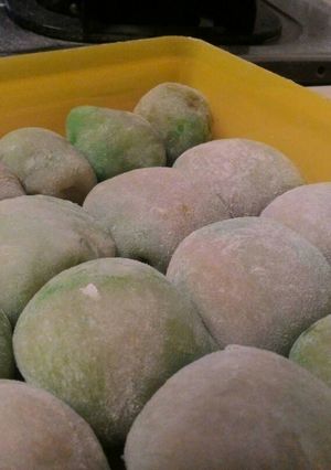 Foto resep Mochi pandan
