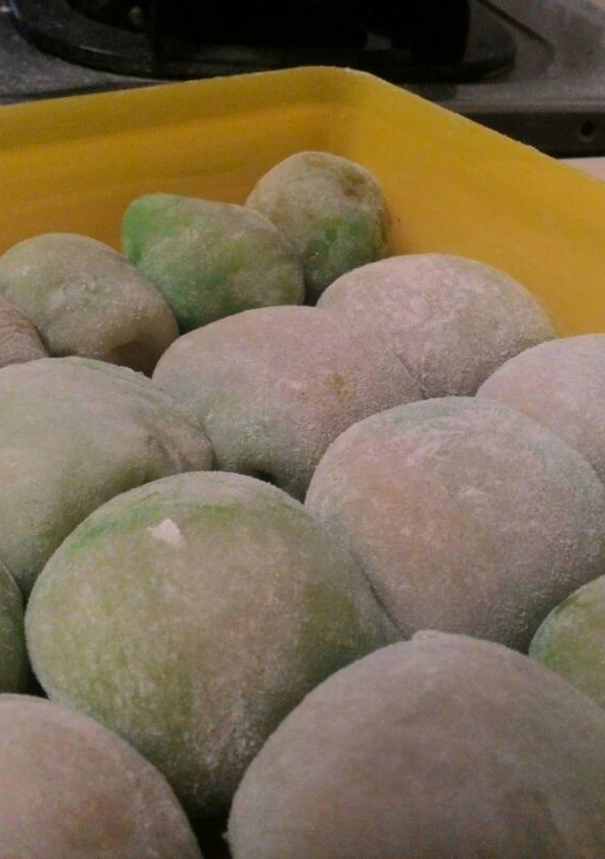 Foto resep Mochi pandan