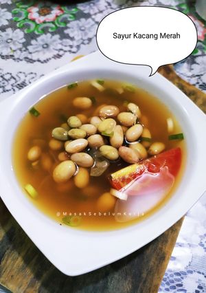 Foto resep Sayur Kacang Merah