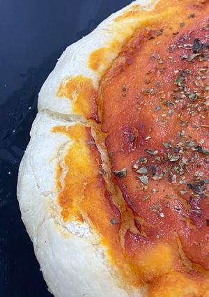 Una foto de Pizza sin TACC- con premezcla