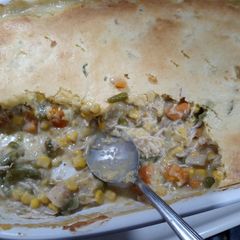A picture of Turkey Pot Pie.