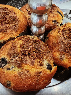 A picture of Blueberry Cupcake.