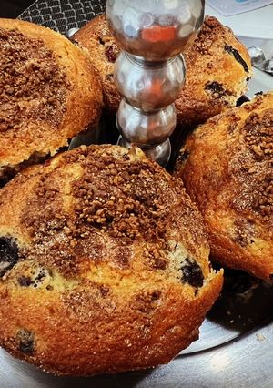 A picture of Blueberry Cupcake.