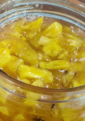 A picture of Keri ka murabba / Keri ka mitha achar.