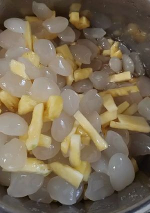 Hình của món Đác rim thơm, chanh dây.