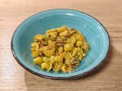 Una foto de codito al pimiento
